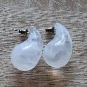 Chunky Water Drop Earrings